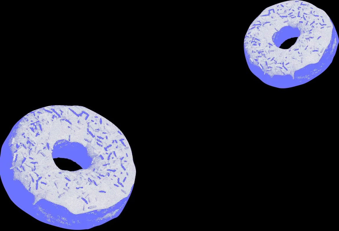 Logo s donuty
